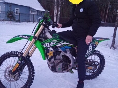 2017 Kawasaki KX 250, зелёный, 370000 рублей, вид 2