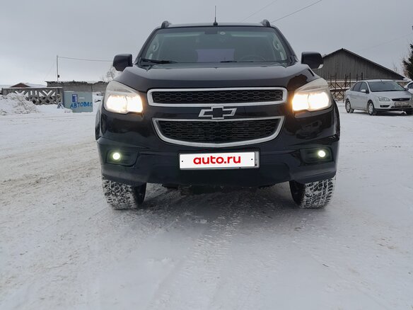 2013 Chevrolet TrailBlazer II, чёрный, 1200000 рублей