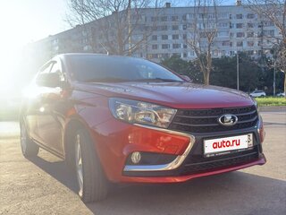 2022 Lada (ВАЗ) Vesta I, красный, 990000 рублей, вид 4