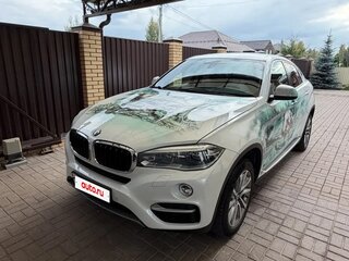 2015 BMW X6 35i II (F16), белый, 3350000 рублей, вид 1