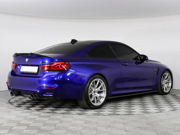 2020 BMW M4 Competition Package F82/F83 Рестайлинг, синий, 5500000 рублей - вид 1