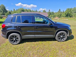 2012 Volkswagen Tiguan I Рестайлинг, чёрный, 1150000 рублей, вид 3