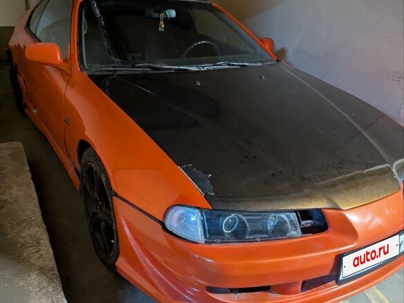 1992 Honda Prelude IV, оранжевый, 370000 рублей