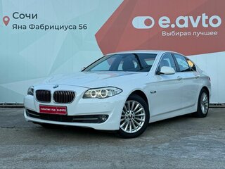 2013 BMW 5 серии 520i VI (F10/F11/F07), белый, 1730000 рублей, вид 1