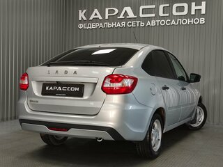 2018 Lada (ВАЗ) Granta I Рестайлинг, серебристый, 510000 рублей, вид 2