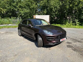 2014 Porsche Macan Turbo I, коричневый, 3100000 рублей, вид 3