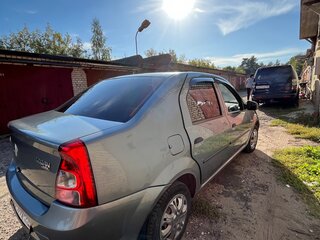 2011 Renault Logan I Рестайлинг, синий, 420000 рублей, вид 3