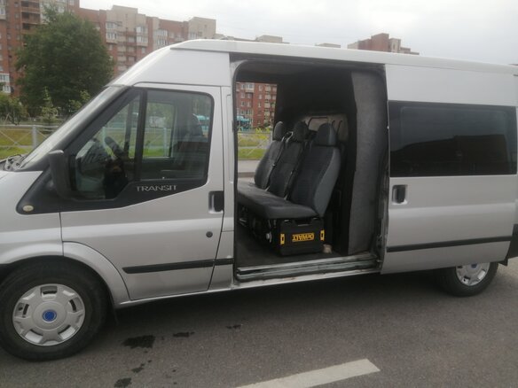 2009 Ford Transit, серебристый, 1100000 рублей - вид 15