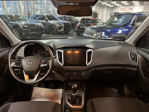 2021 Hyundai Creta I Рестайлинг, серый, 1665000 рублей - вид 6