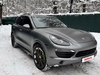 2010 Porsche Cayenne S II (958), зелёный, 2600000 рублей, вид 2