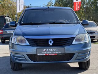 2010 Renault Logan I Рестайлинг, синий, 549000 рублей, вид 3