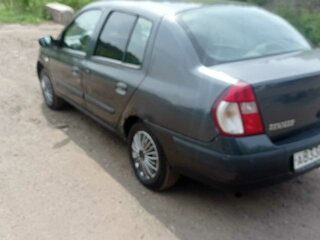 2004 Renault Symbol I Рестайлинг, серый, 160000 рублей, вид 4
