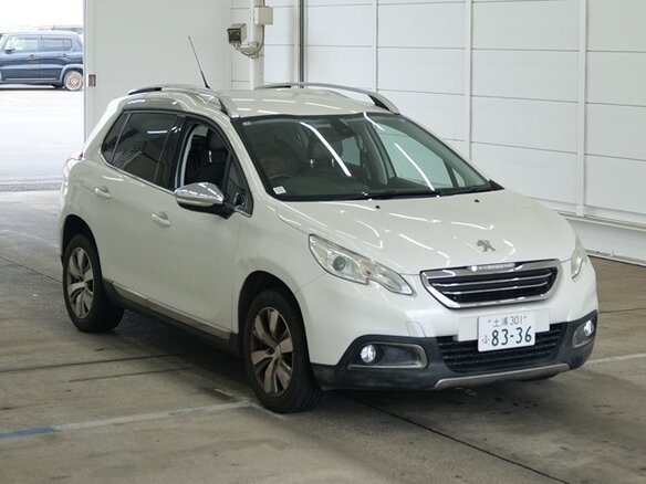 2014 Peugeot 2008 I, белый, 567000 рублей