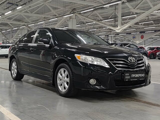 2011 Toyota Camry VI (XV40) Рестайлинг, чёрный, 1245000 рублей, вид 3