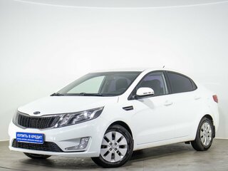 2012 Kia Rio 5-speed III, белый, 849000 рублей, вид 3