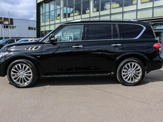 2017 Infiniti QX80 I Рестайлинг, чёрный, 2507300 рублей, вид 2