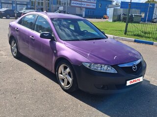 2002 Mazda 6 I (GG), фиолетовый, 199000 рублей, вид 1
