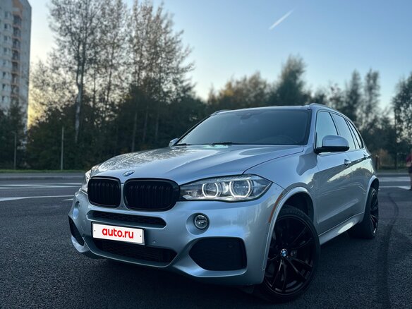 2018 BMW X5 35i III (F15), серебристый, 2970000 рублей - вид 3