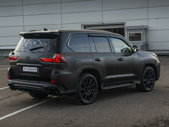 2021 Lexus LX 570 III Рестайлинг 2, чёрный, 8100000 рублей - вид 5