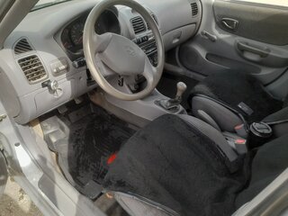 2008 Hyundai Accent ТагАЗ II, серебристый, 326000 рублей, вид 3