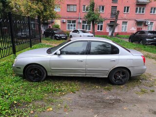 2001 Hyundai Elantra III (XD), серебристый, 130000 рублей, вид 4