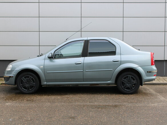 2011 Renault Logan I Рестайлинг, синий - вид 4