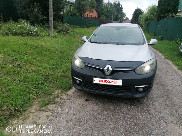 2014 Renault Fluence I Рестайлинг, серый