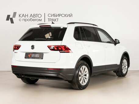 2020 Volkswagen Tiguan II, белый, 2280658 рублей, вид 3