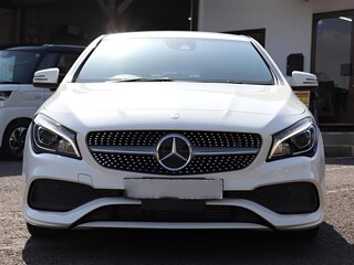 2016 Mercedes-Benz CLA 180 I (C117, X117) Рестайлинг, белый, 1520000 рублей, вид 2