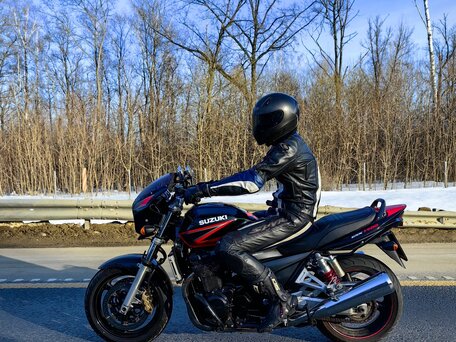 2003 Suzuki GSX 1400, чёрный, 550000 рублей, вид 2
