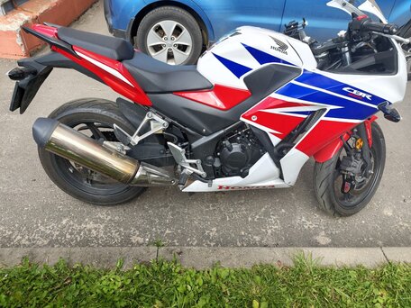 2014 Honda CBR 300R, белый, 340000 рублей, вид 4