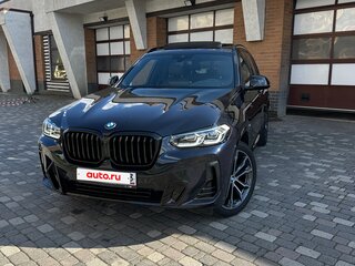 2021 BMW X3 30i xDrive III (G01) Рестайлинг, чёрный, 4650000 рублей, вид 3
