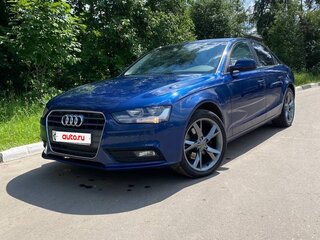 2013 Audi A4 IV (B8) Рестайлинг, синий, 1100000 рублей, вид 1