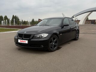 2006 BMW 3 серии 320i V (E90/E91/E92/E93), чёрный, 810000 рублей, вид 1