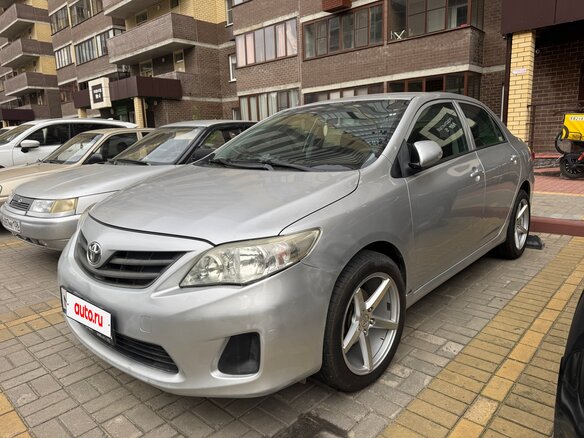 2011 Toyota Corolla X (E140, E150) Рестайлинг, серебристый - вид 12