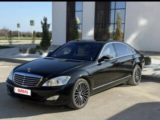 2007 Mercedes-Benz S-Класс 350 Long V (W221), чёрный, 1700000 рублей, вид 1