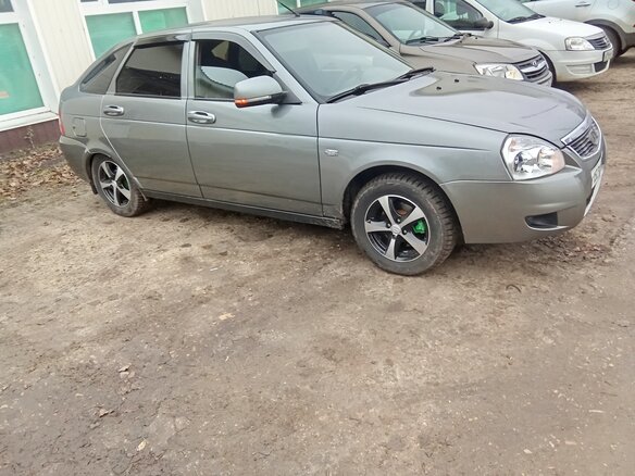 2011 Lada (ВАЗ) Priora I, зелёный, 490000 рублей - вид 1