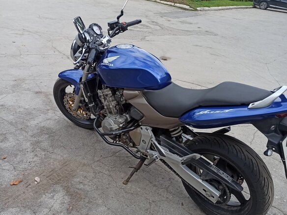 2003 Honda CB 600F Hornet, синий, 350000 рублей - вид 3