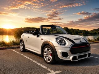 2020 Mini Cabrio JCW John Cooper Works III Рестайлинг, серебристый, 3599000 рублей, вид 1