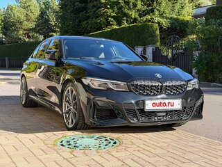 2021 BMW 3 серии M340i xDrive VII (G2x), чёрный, 4000000 рублей, вид 3