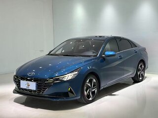 2023 Hyundai Elantra VII (CN7) Рестайлинг, синий, 1250000 рублей, вид 1