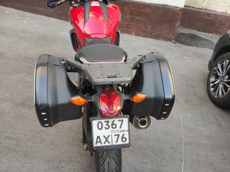 2013 Honda NC 700X, красный, 490000 рублей, вид 3