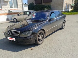 1999 Mercedes-Benz S-Класс 320 Long IV (W220), чёрный, 599999 рублей, вид 1