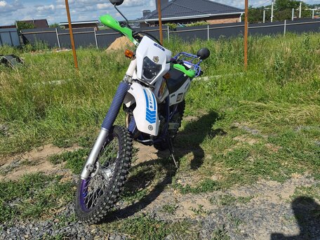 1995 Yamaha TT-R250, белый, 310000 рублей, вид 3