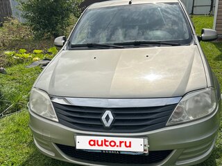 2013 Renault Logan I Рестайлинг, бежевый, 350000 рублей, вид 1