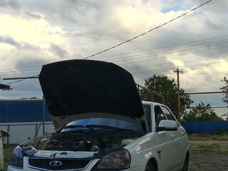 2013 Lada (ВАЗ) Priora I Рестайлинг, белый, 350000 рублей, вид 2