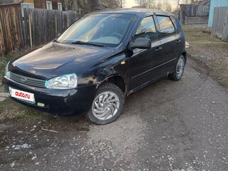 2010 Lada (ВАЗ) Kalina I, чёрный, 210000 рублей, вид 1