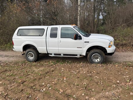 2003 Ford F-250, белый, 1650000 рублей, вид 5