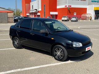 2011 Lada (ВАЗ) Kalina I, чёрный, 280000 рублей, вид 4