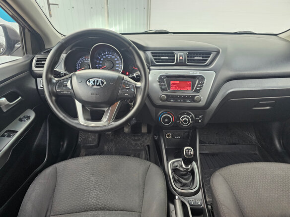 2015 Kia Rio III, серый, 499000 рублей - вид 7